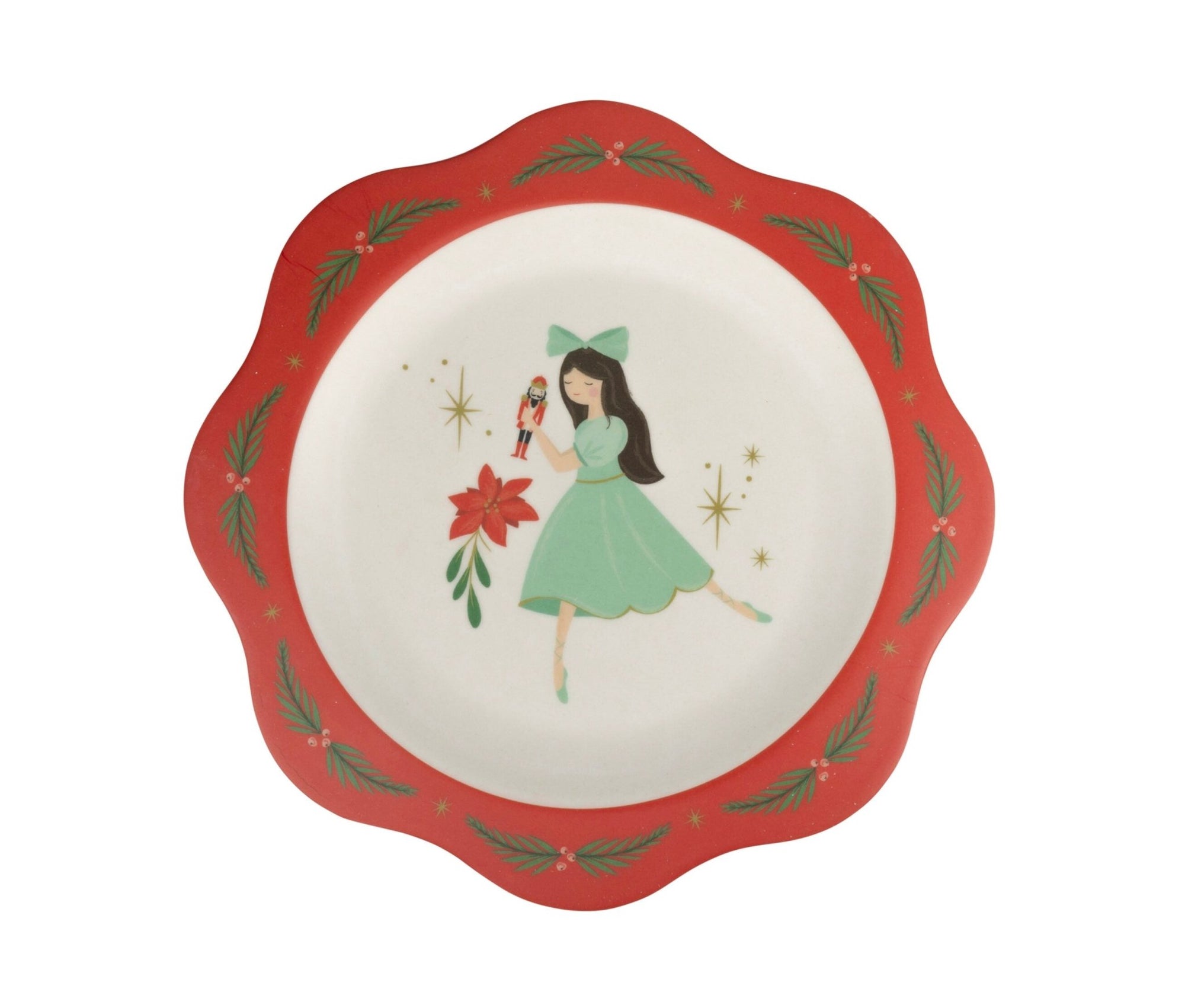 Nutcracker Bamboo Plates - Stesha Party