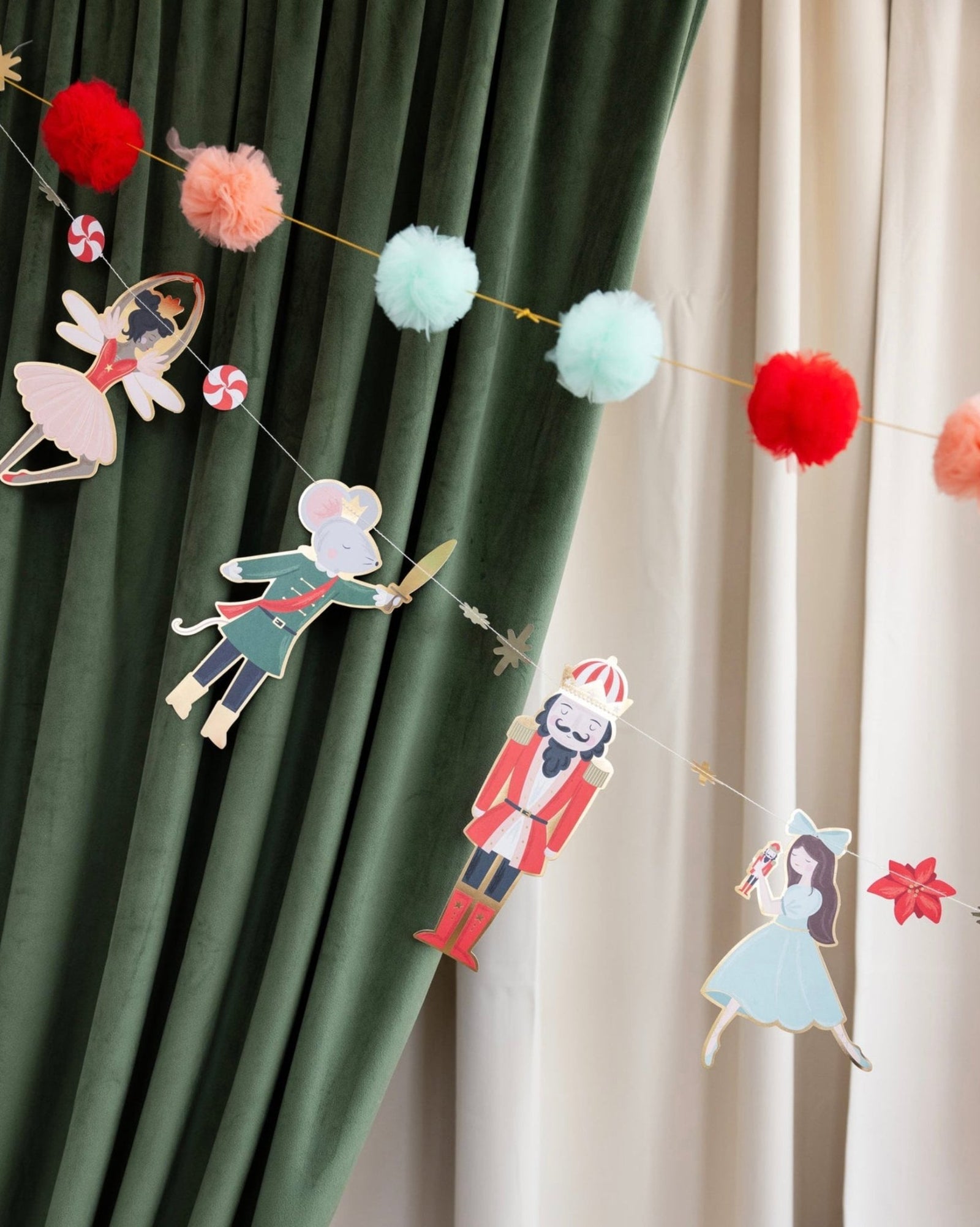 Nutcracker Party Banner - Stesha Party