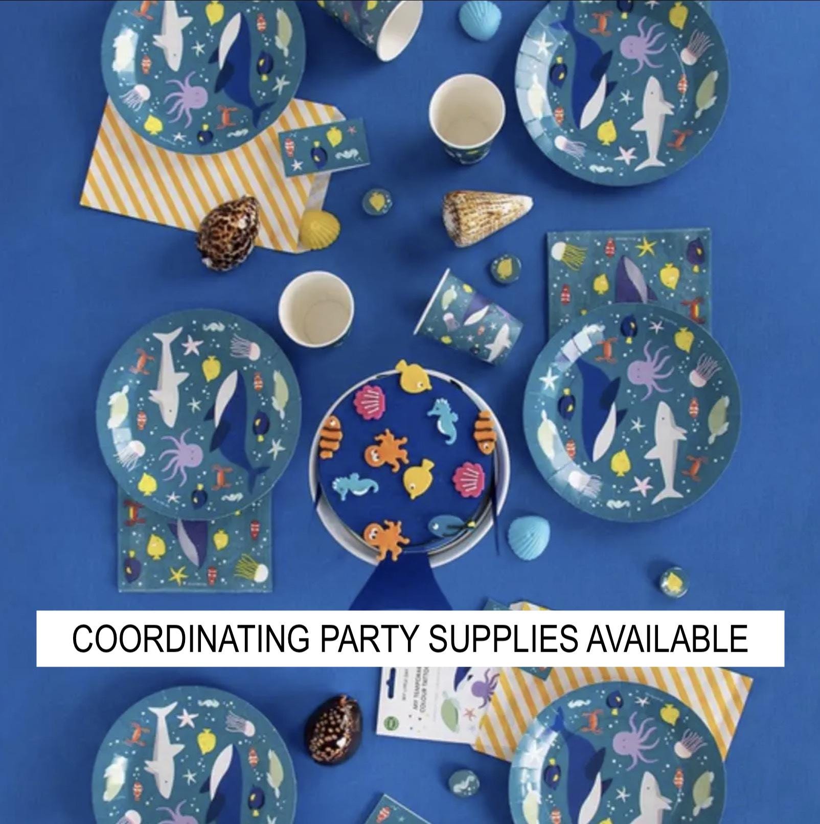 Ocean Animal Party Garland - Stesha Party