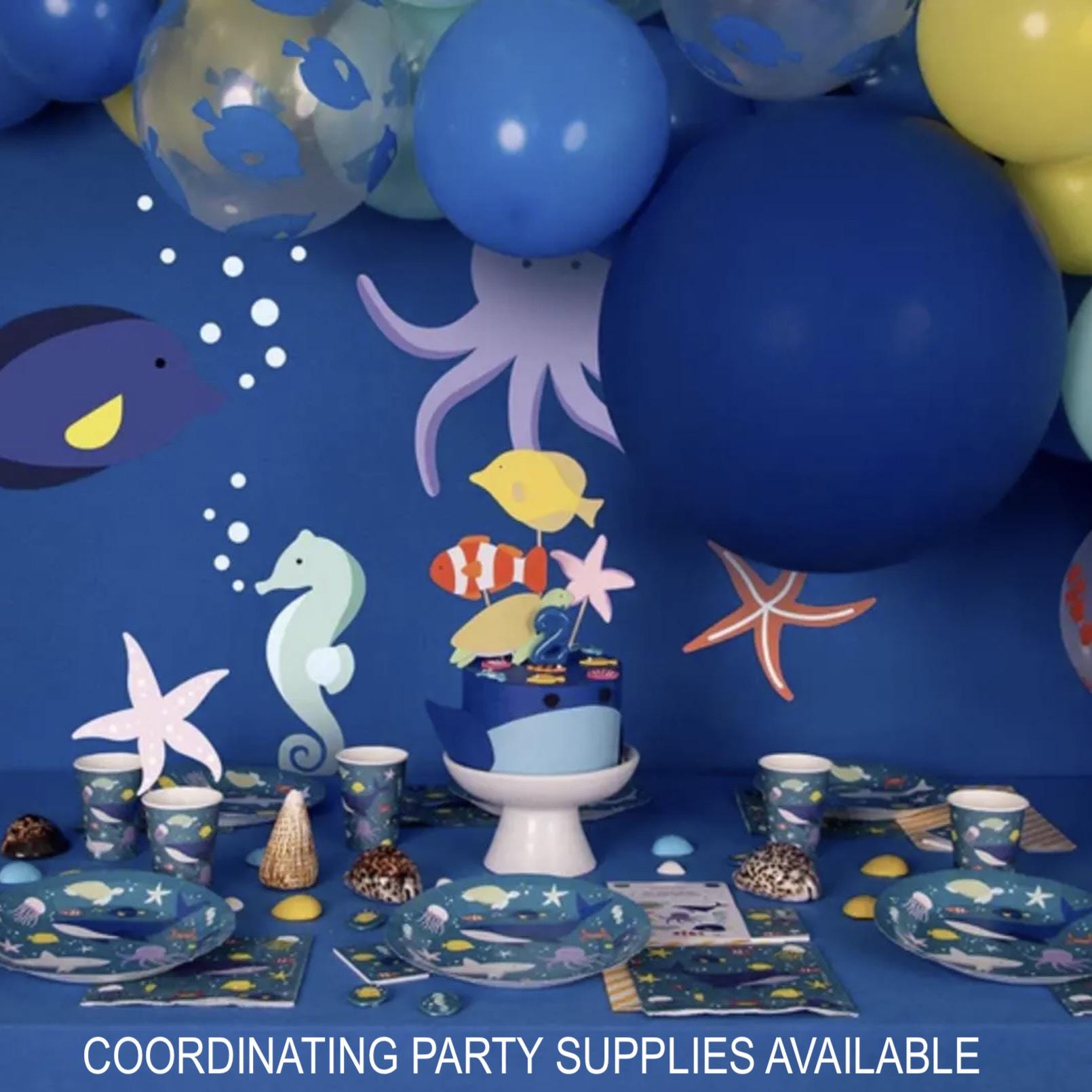 Ocean Party Napkins - Stesha Party