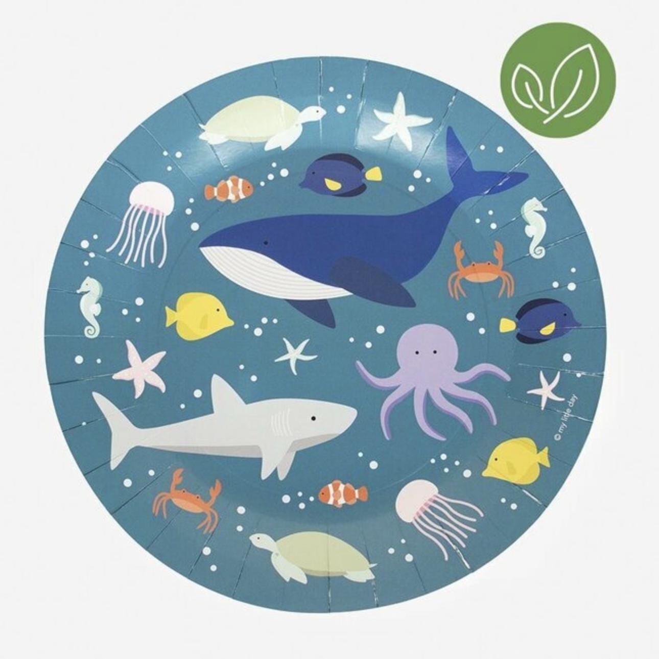 Ocean Party Plates - Stesha Party