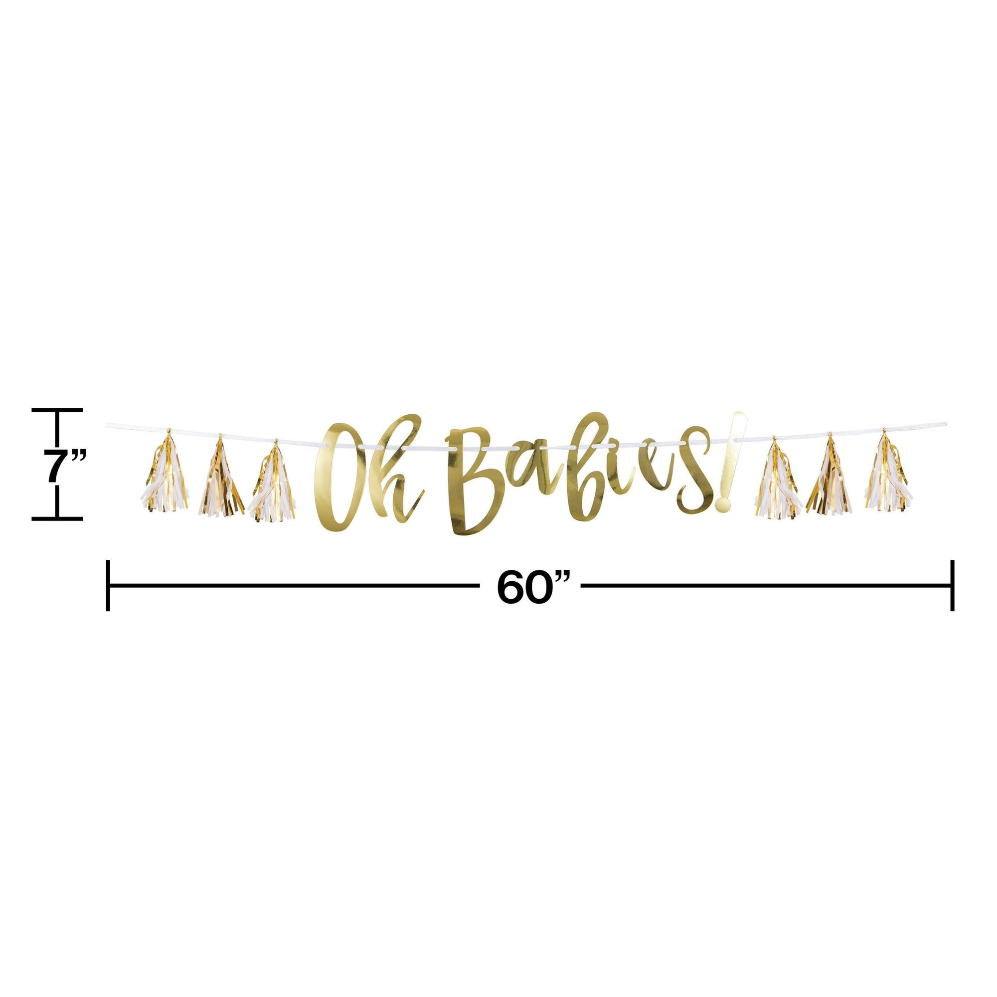 Oh Babies Banner - Stesha Party