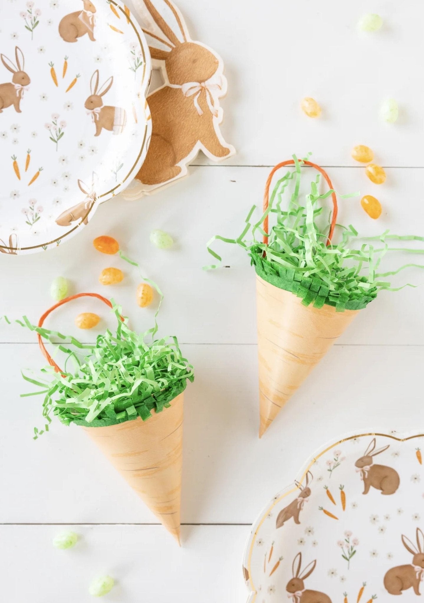 Orange Carrot Favor Boxes - Stesha Party