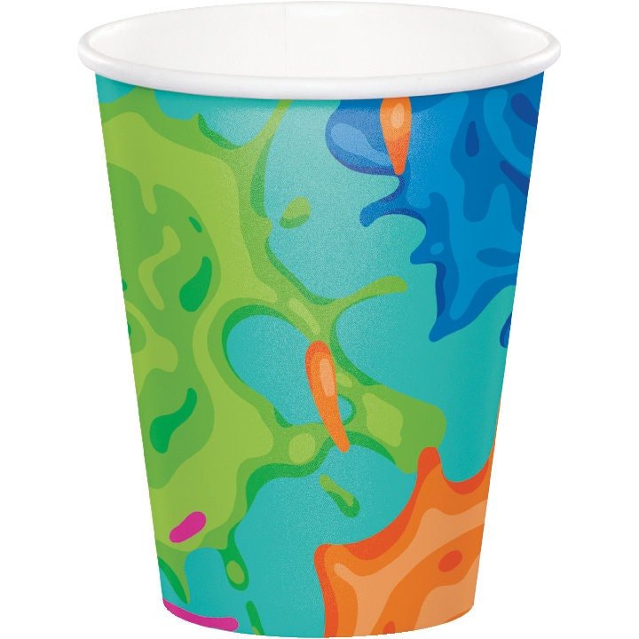 Paint Splatter Party Cups - Stesha Party