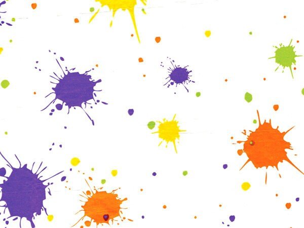 Paint Splatter Tissue Paper - Stesha Party