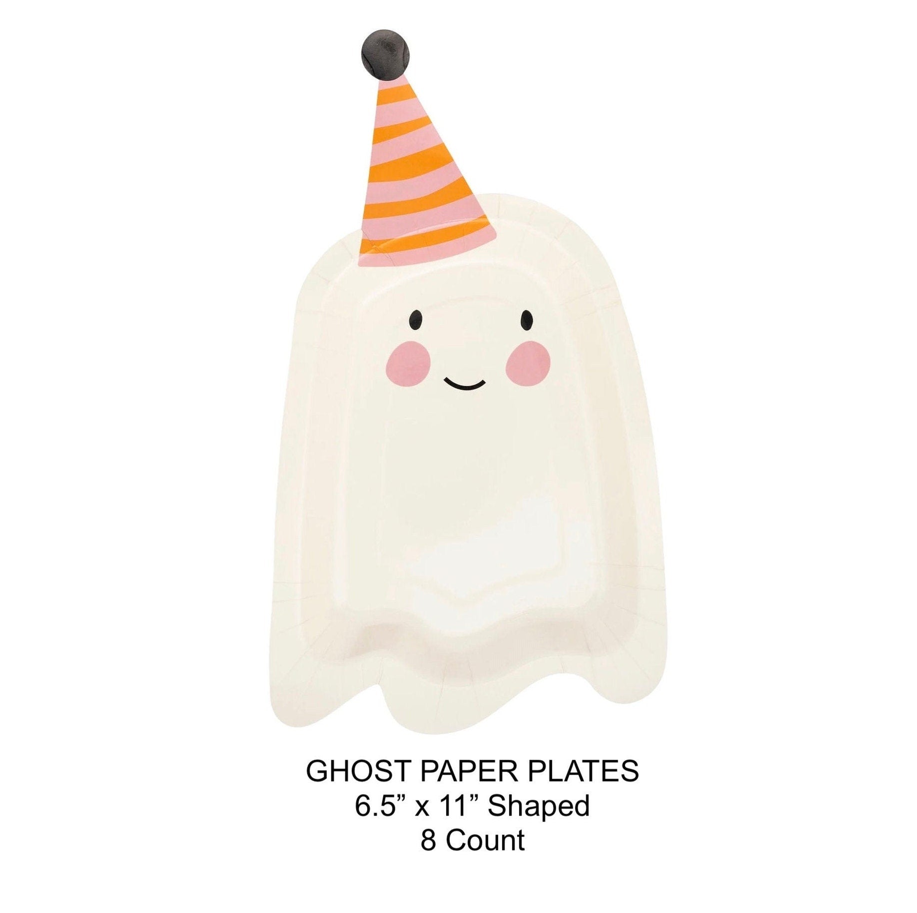 Party Ghost Plates - Stesha Party