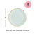 Pastel Blue Daisy Plates - Stesha Party