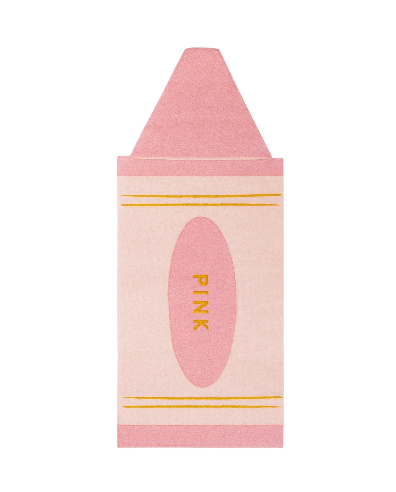 Pastel Crayon Shaped Paper Napkins - Stesha Party