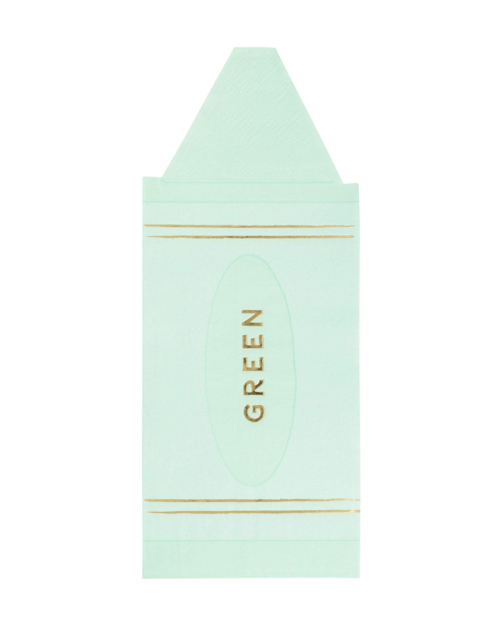 Pastel Crayon Shaped Paper Napkins - Stesha Party