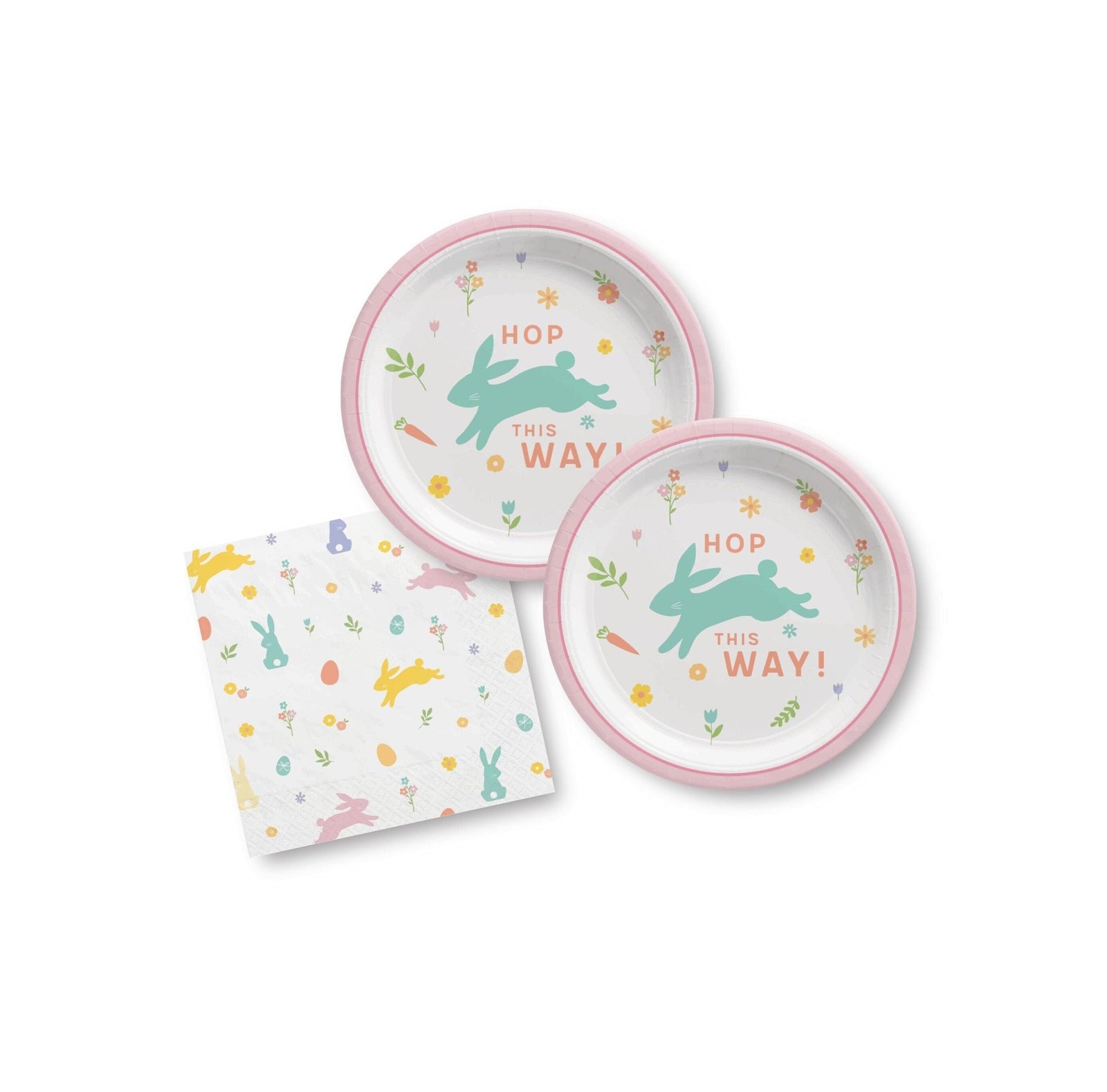 Pastel Easter Bunny Party Supplies - Stesha Party