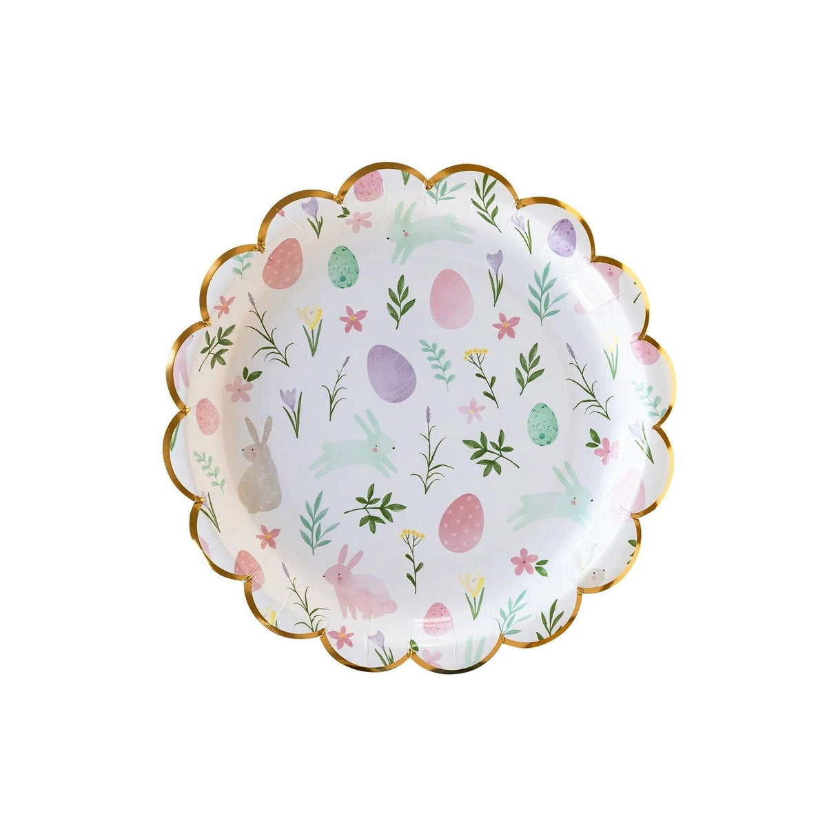 Pastel Easter Plates - Stesha Party