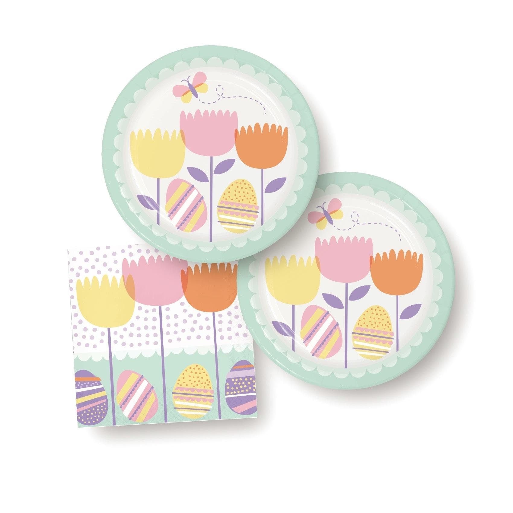 Pastel Floral Easter Party Pack - Stesha Party