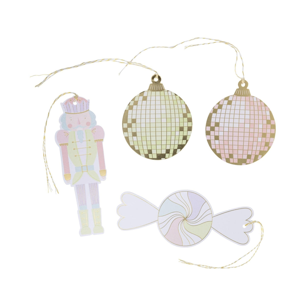 Pastel Nutcracker Gift Tag Set - Stesha Party