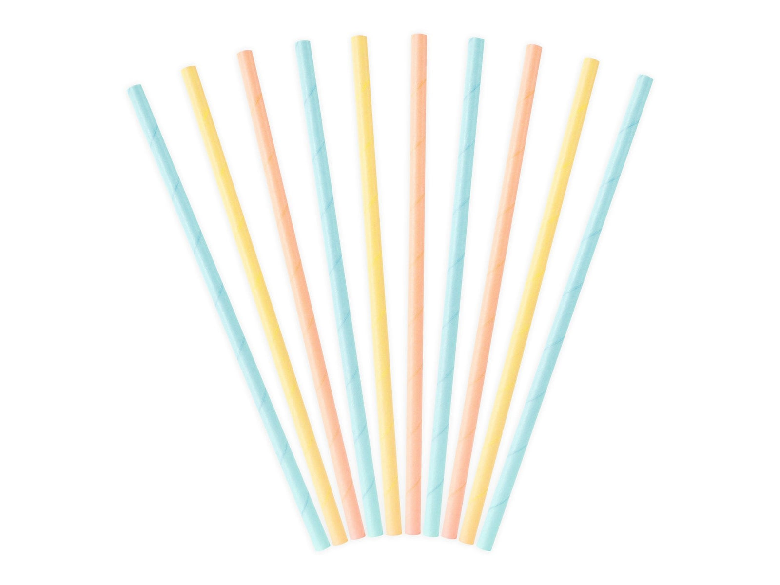 Pastel Party Straws - Stesha Party