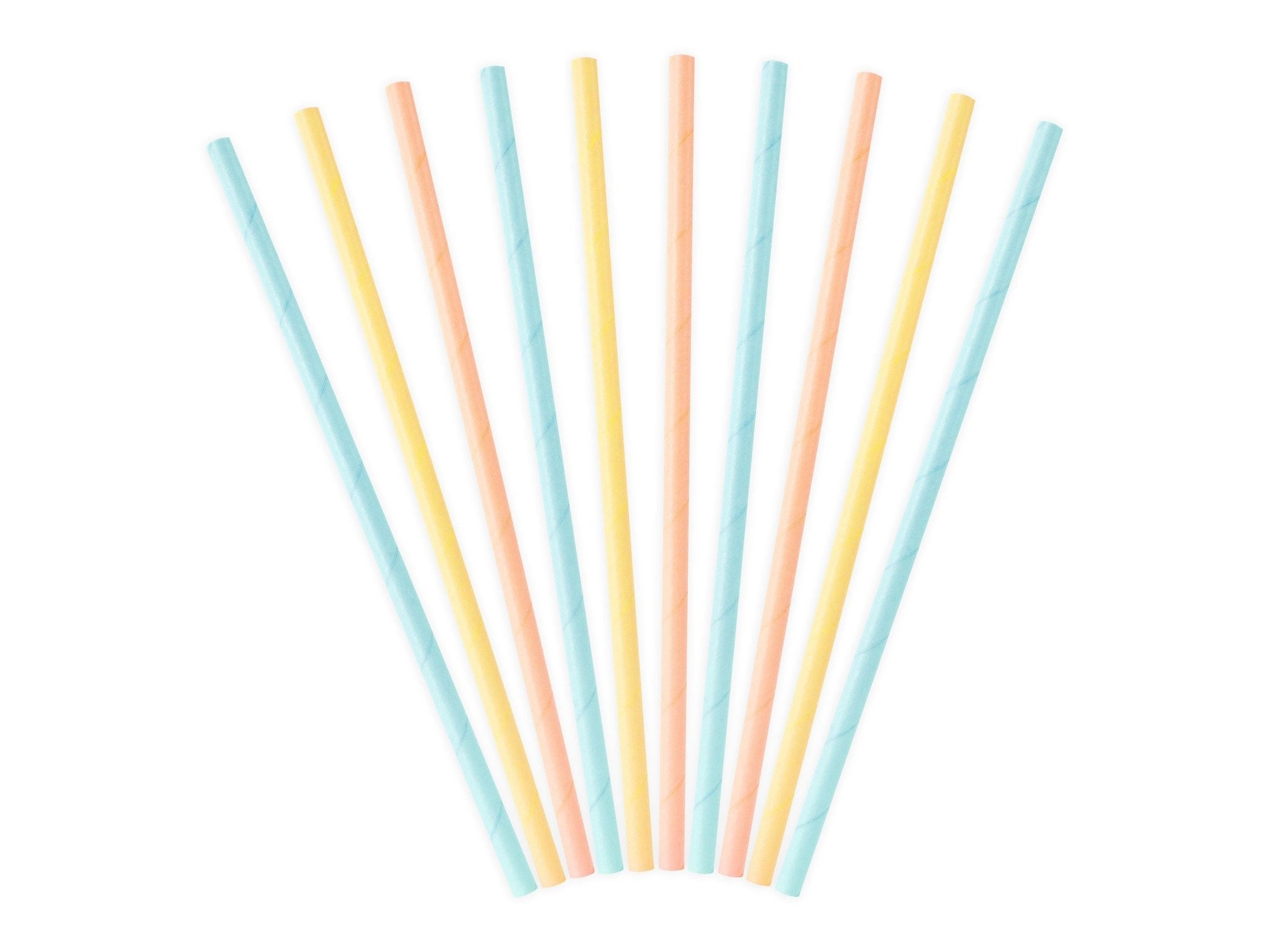 Pastel Party Straws - Stesha Party