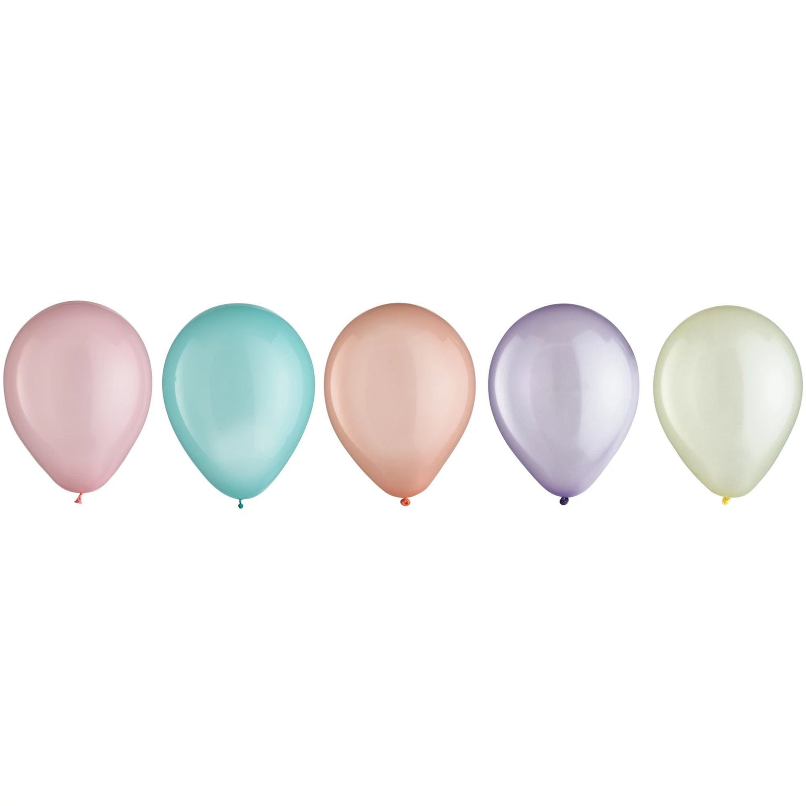 Pastel Rainbow Balloons 25ct - Stesha Party