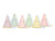 Pastel Rainbow Party Hats - Stesha Party