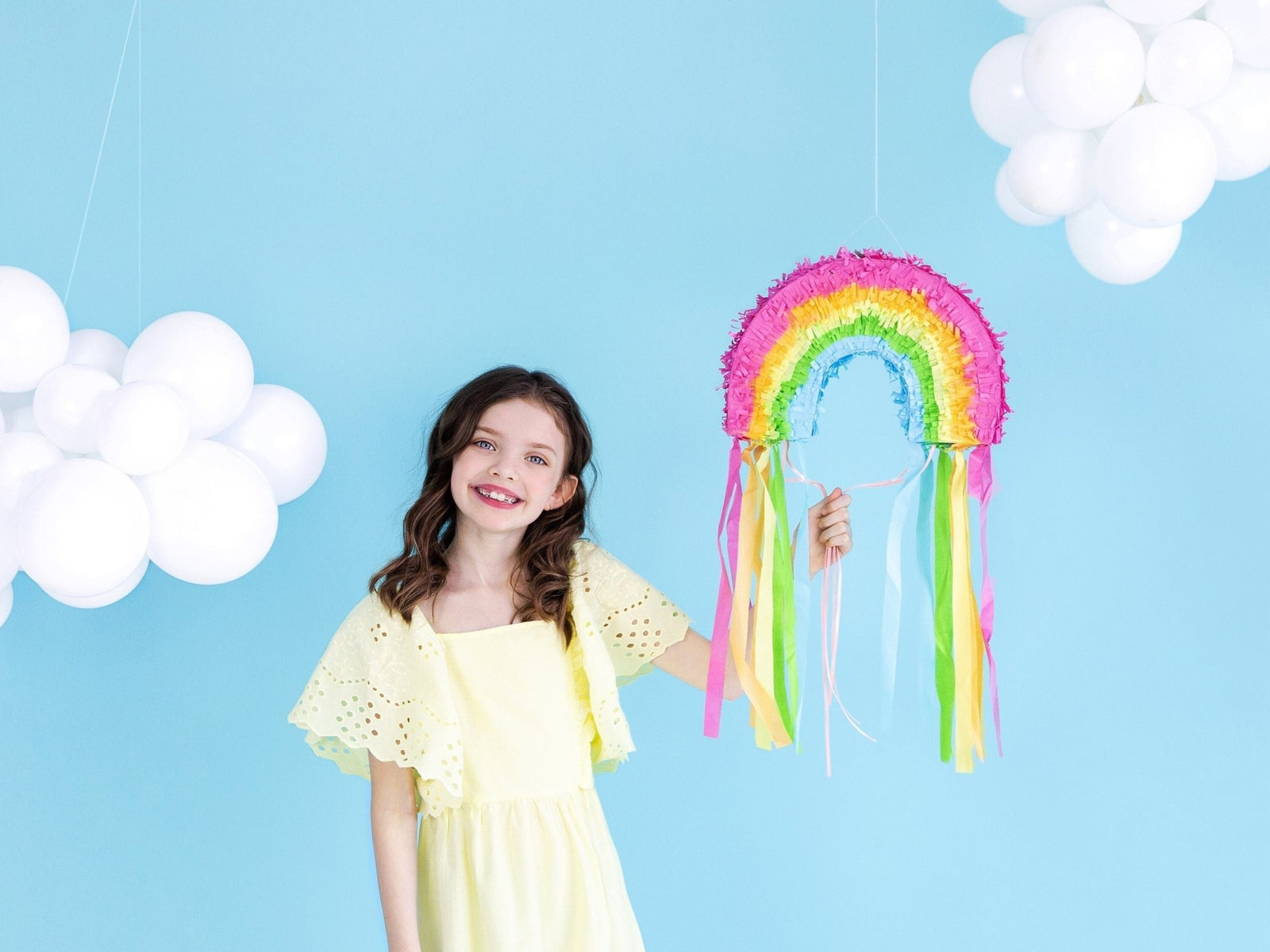 Pastel Rainbow Piñata - Stesha Party