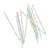 Pastel Rainbow Stripe Straws 16ct - Stesha Party