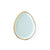 Pastel Robins Egg Shaped Plates 8ct - Stesha Party