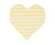 Pastel Striped Heart Napkins - Stesha Party