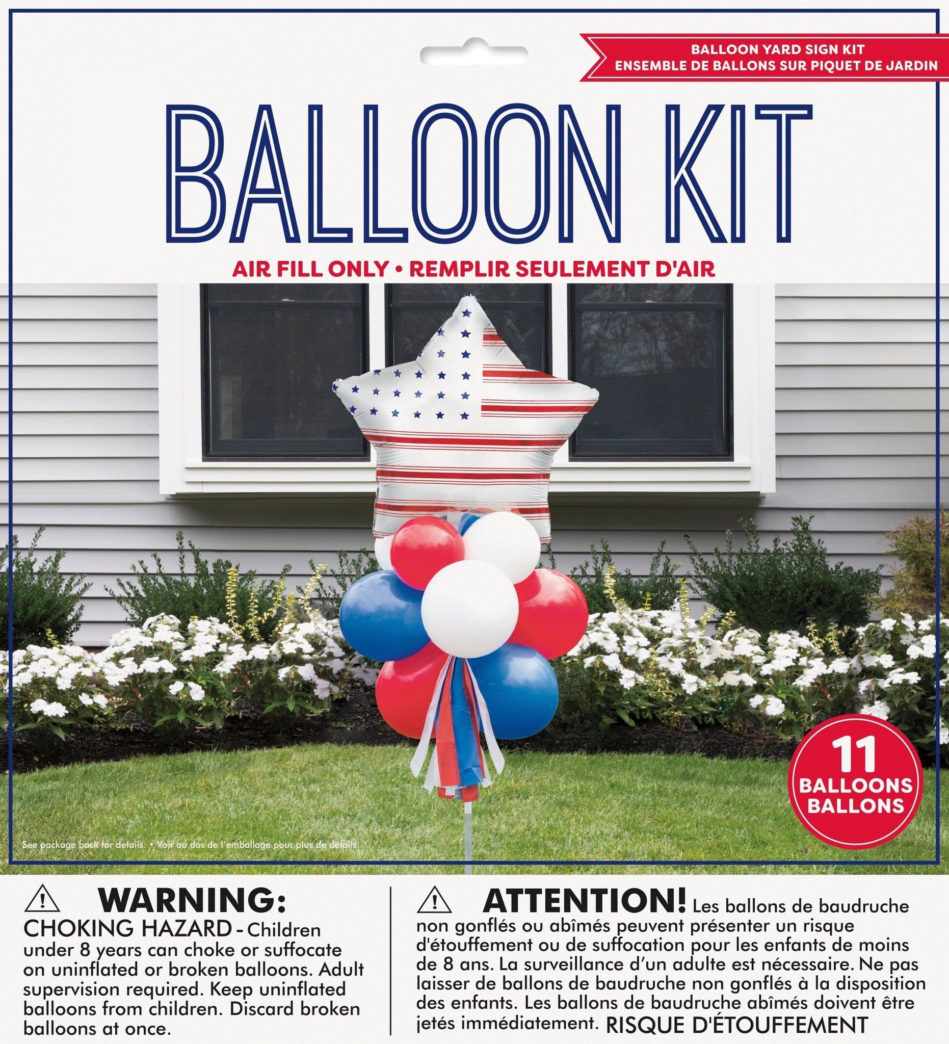 Patriotic Yard Sign Kit - Stesha Party