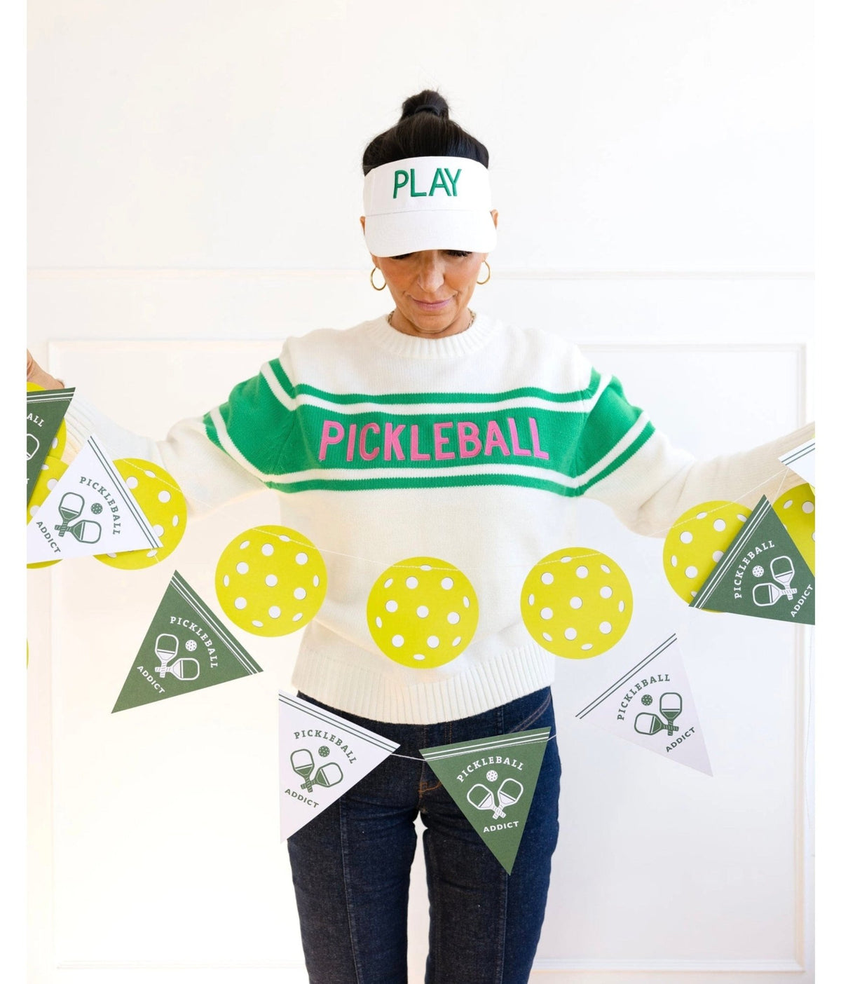 Pickleball Party Banner Set 2ct - Stesha Party