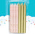 Pink and Gold Candles 12Ct - Stesha Party