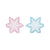 Pink & Blue Snowflake Napkins - Stesha Party