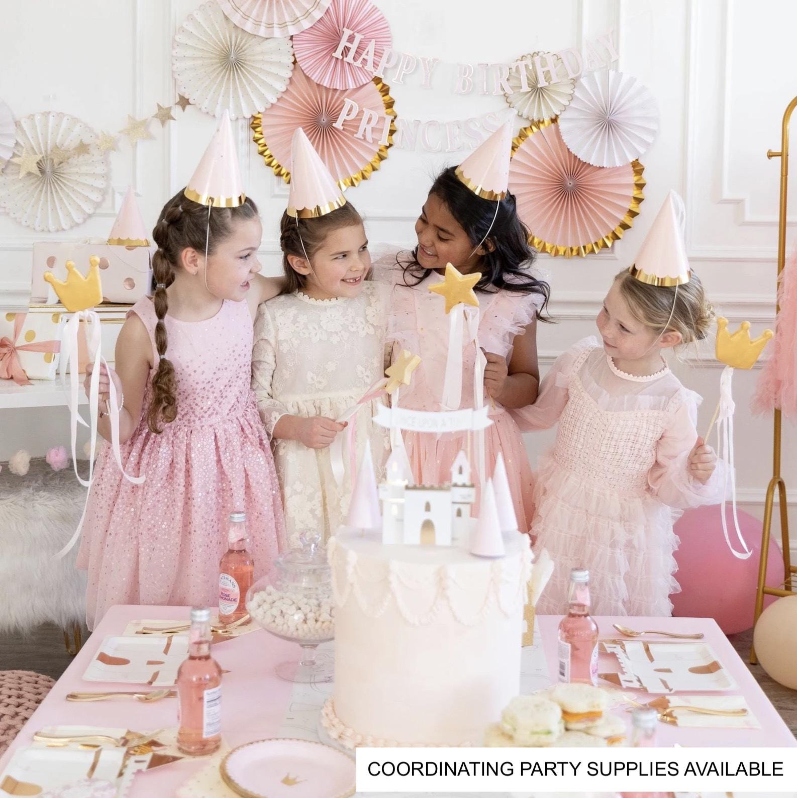 Pink Castle 3 - Tier Cupcake Stand - Stesha Party