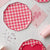 Pink Checkered Party Plates - Stesha Party