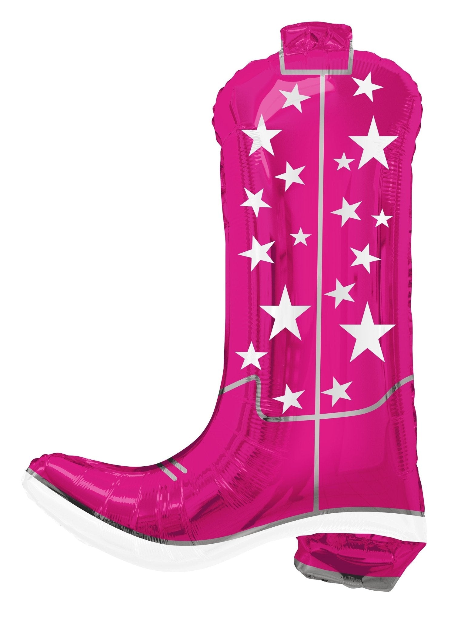 Pink Cowgirl Boot Balloon - Stesha Party