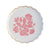 Pink Floral Paper Dessert Plates 8ct - Stesha Party