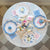 Pink Floral Paper Dessert Plates 8ct - Stesha Party