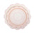 Pink Floral Toile Paper Dinner Plates - Stesha Party