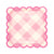Pink Gingham Plates 8ct - Stesha Party