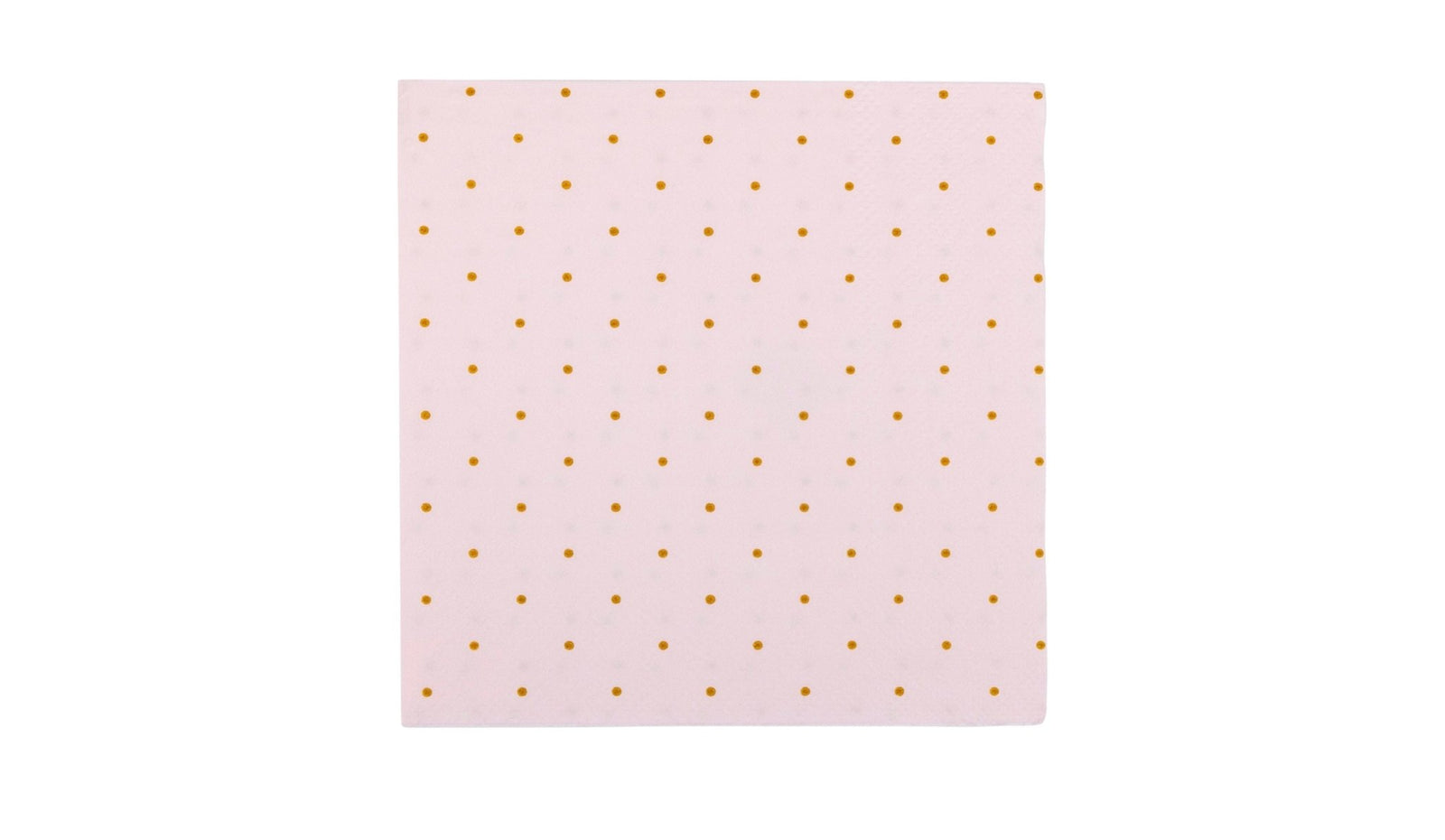 Pink & Gold Polka Dot Napkins - Stesha Party