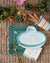 Pink & Green Fiesta Plates - Stesha Party