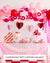 Pink Heart Mini Loaf Pans - Stesha Party