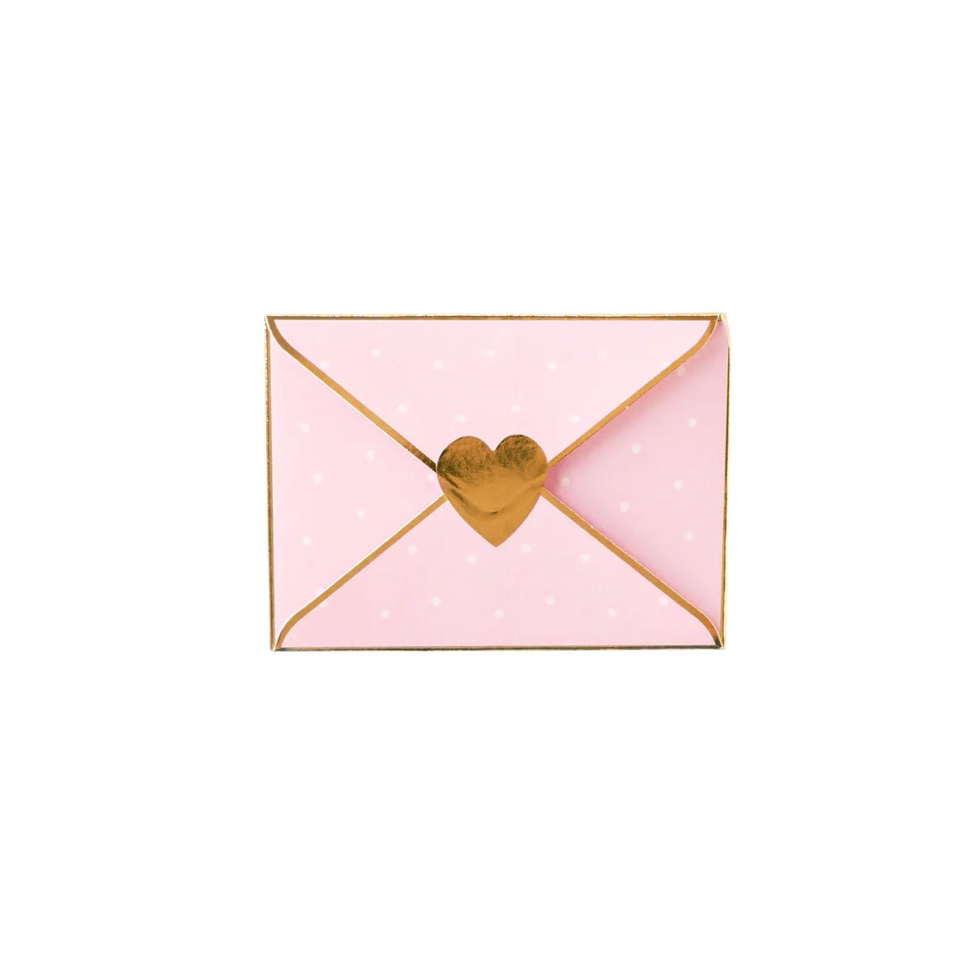 Pink Love Letter Treat Boxes - Stesha Party