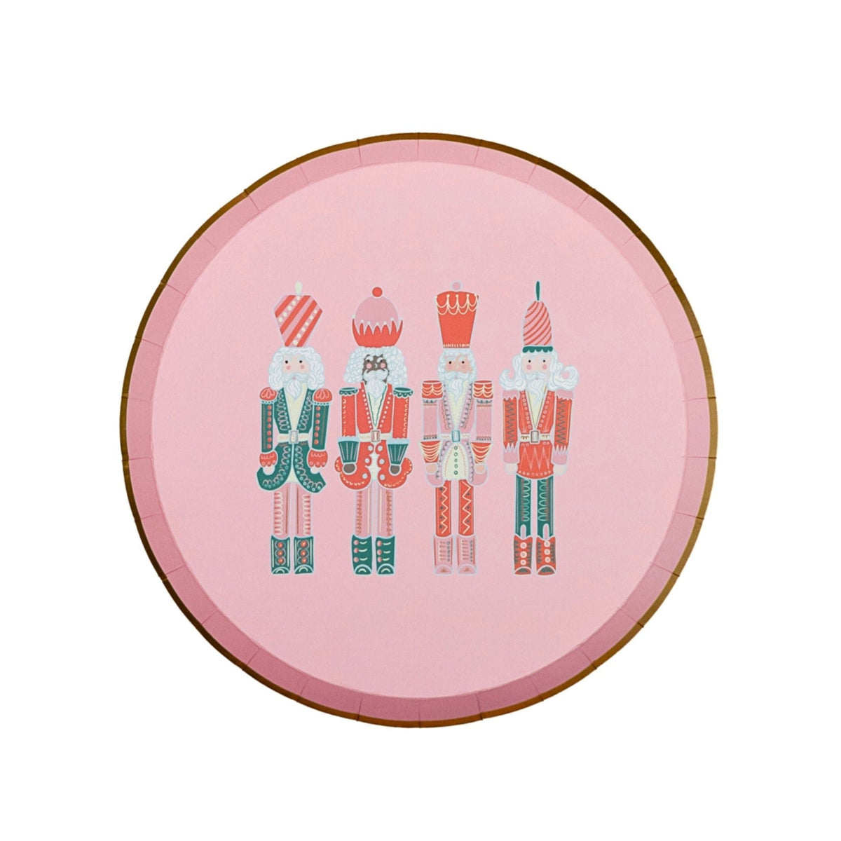 Pink Nutcracker Party Plates - Stesha Party