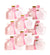 Pink Potion Bottle Plates - Stesha Party