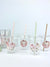 Pink Pumpkin Cups with Lids & Straws - Stesha Party