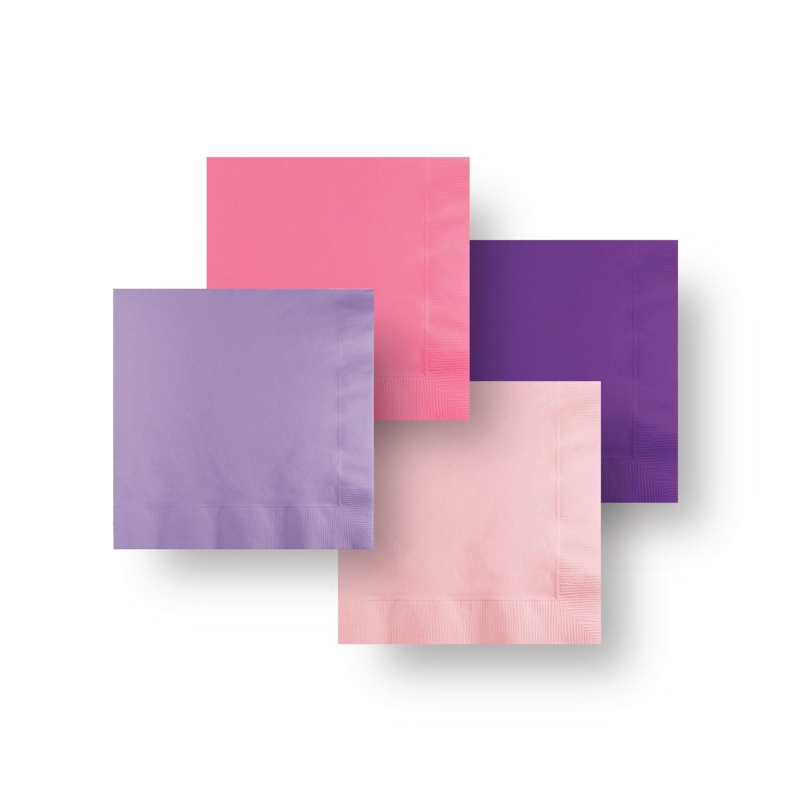 Pink & Purple Party Napkins 50ct - Stesha Party