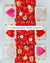 Pink & Red Heart Napkins - Stesha Party