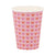 Pink & Red Heart Party Cups - Stesha Party