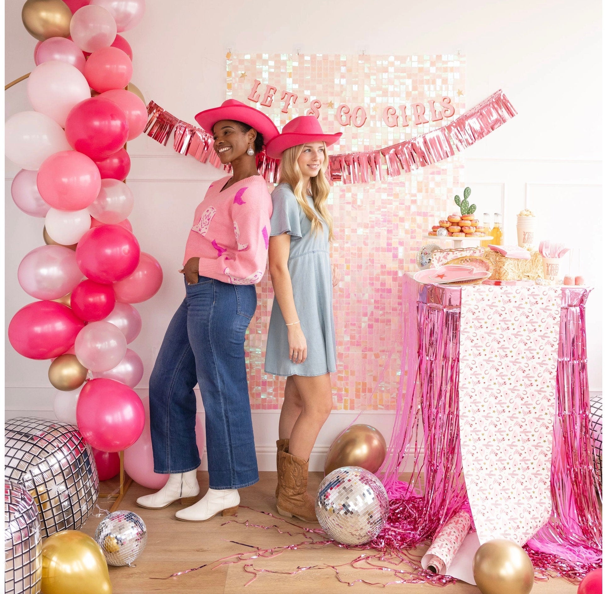 Pink Rodeo Table Runner - Stesha Party