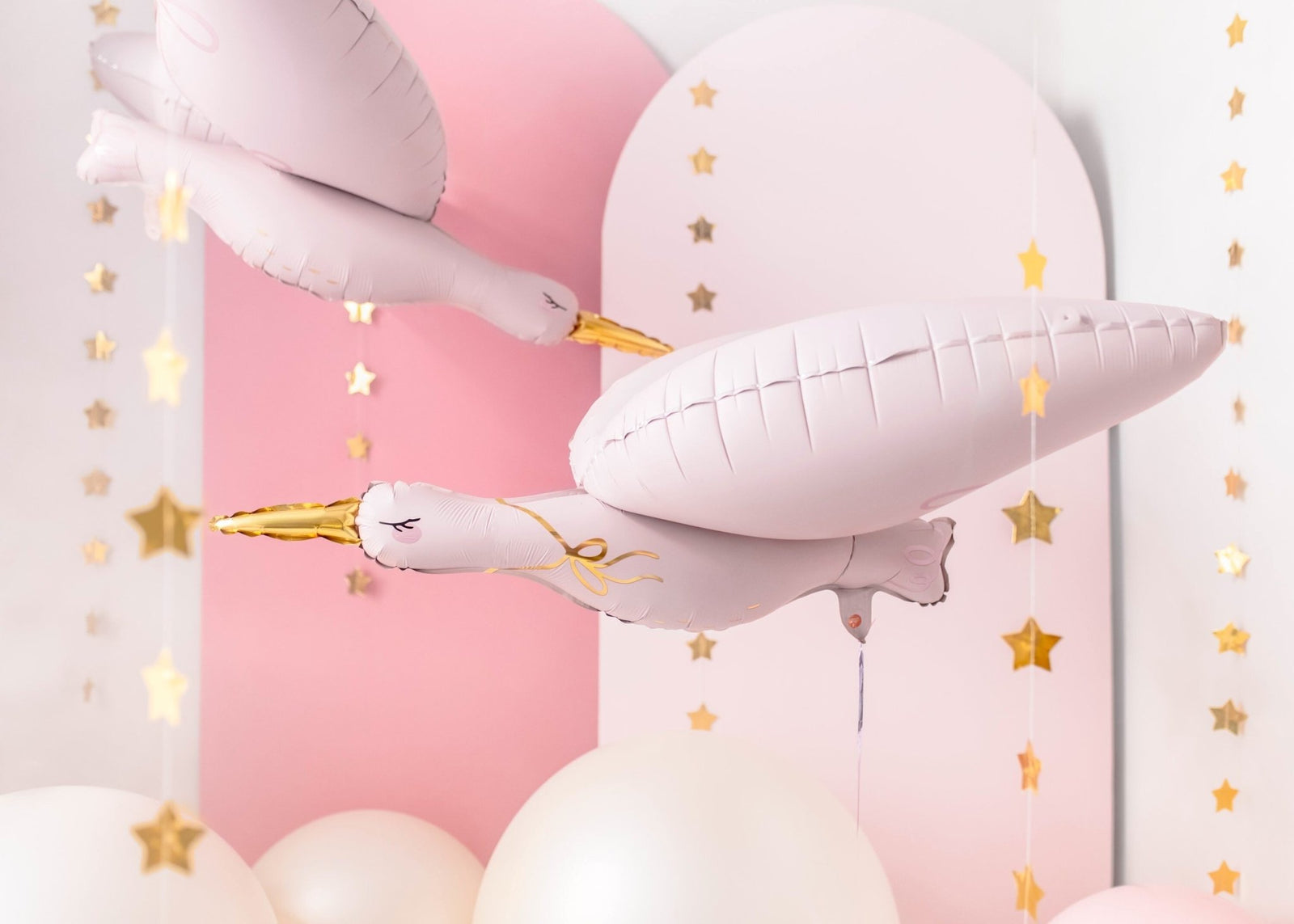 Pink Stork Balloon - Stesha Party