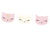 Pink & White Cat Party Banner - Stesha Party