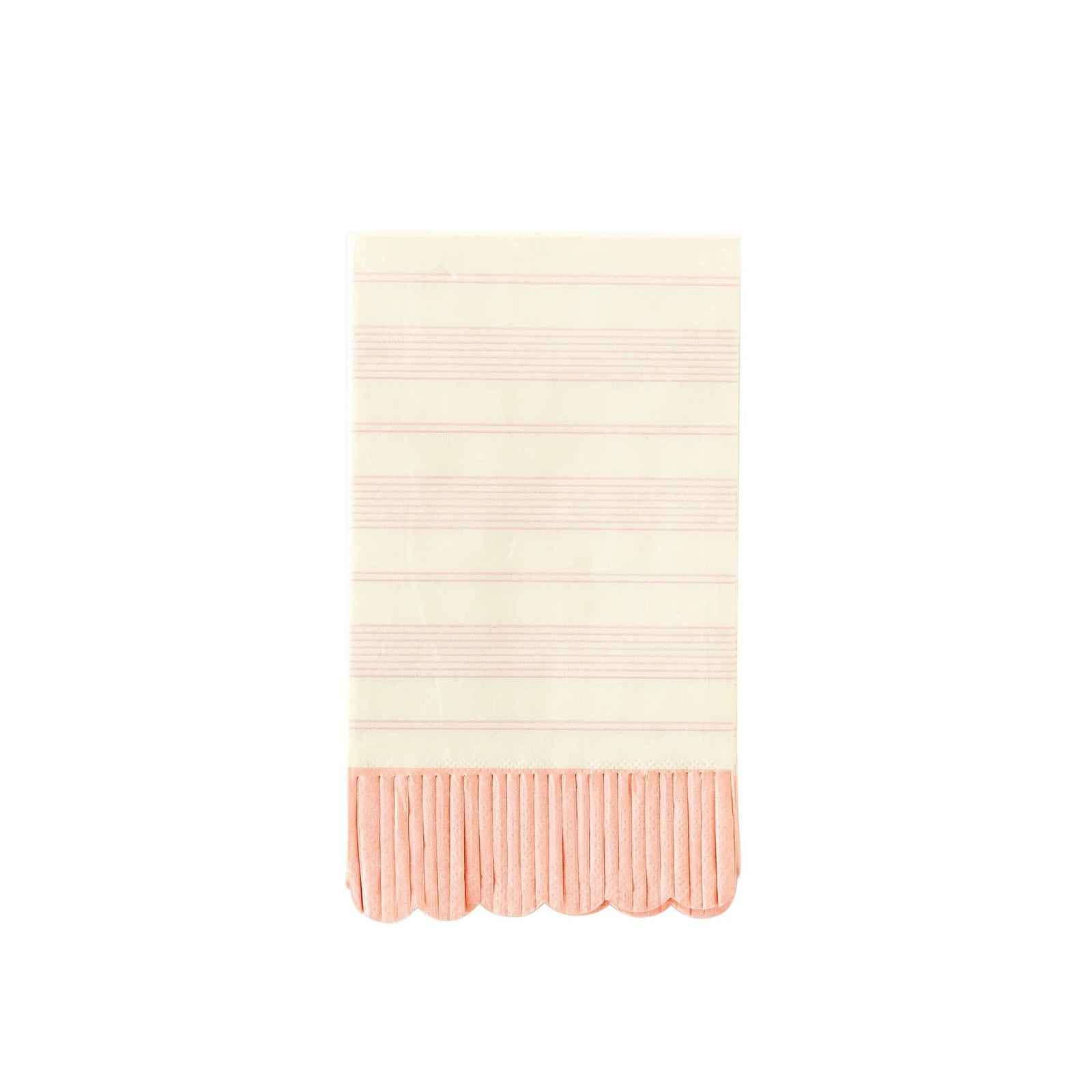 Pink & White Striped Napkins - Stesha Party